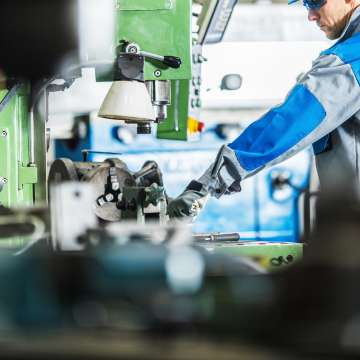 加工後、検査(工具チェック→交換)